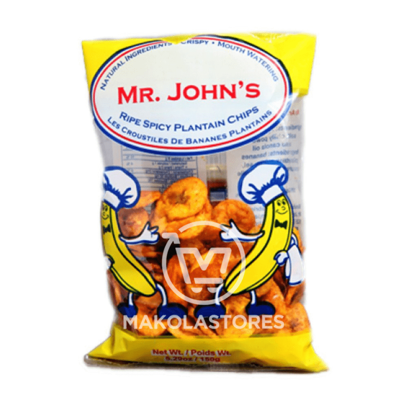 MR. JOHN'S SPICY PLANTAIN CHIPS (5 PACKS 1LBS) image 0